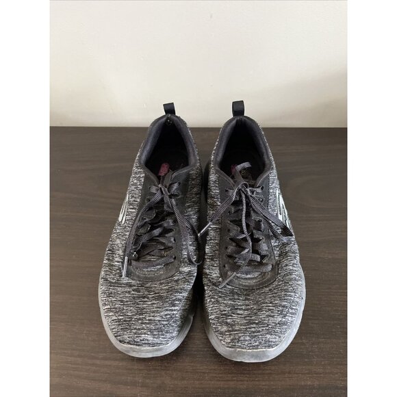 Skechers Shoes - Skechers Womens Size 7 Air Cooled Memory Foam Gray Heather Sneakers Shoes Lace